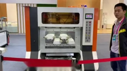 Высокоскоростная автоматическая популярная машина для высечки рулонов карт с вентилятором для бумажных стаканчиков
